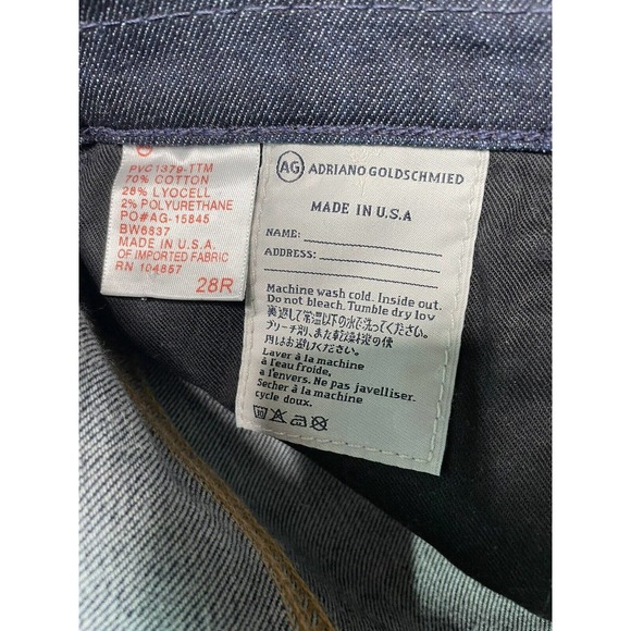 AG Adriano Goldschmied Farrah Skinny High‎ Rise Jeans Womens Size 28R - Picture 7 of 7